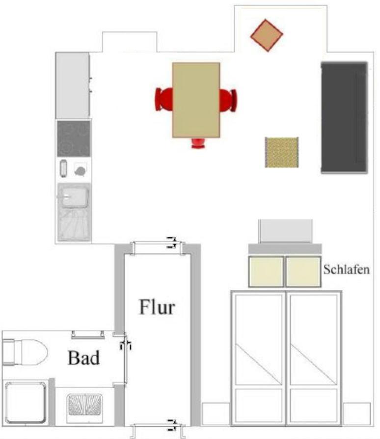 Ferienwohnung Kleine Luise Apartment Norderney